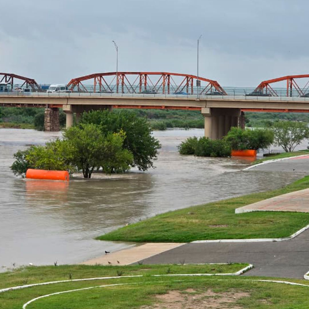 Desalojan a Personas por Incremento en Caudal del Río Bravo en Piedras Negra